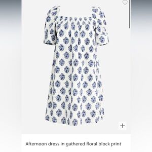 Jcrew afternoon dress in gathered floral size xs